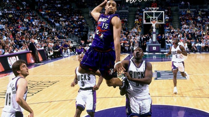 NBA史上最高のダンカーと言われるヴィンス・カーター！リーグ最年長41歳でいまだに現役で活躍中。