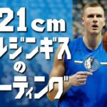 221センチの長身なのにやたらと３Pやミドルシュートが上手い【ポルジンギス】
