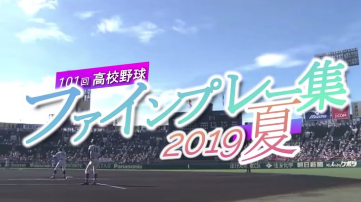 野球少年たちよ、甲子園は試合結果だけじゃなく好プレーにも注目せよ！