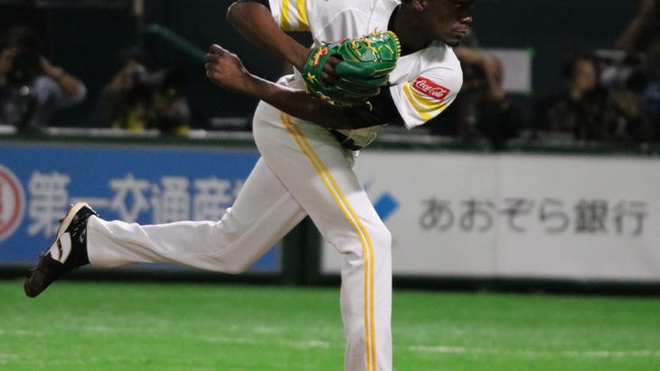 最優秀中継ぎ投手賞を獲得したモイネロのカーブがエグイ！