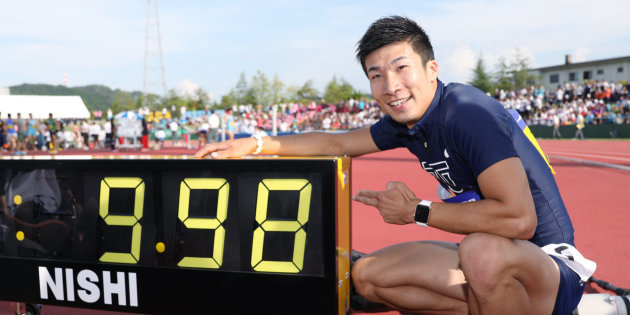 陸上男子100m日本歴代トップ５！日本人で唯一の9秒台は桐生祥秀だけ。
