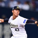 高卒3年目で最優秀防御率投手賞を受賞した山本由伸投手を支えるアルモニーアモデルのグラブ。