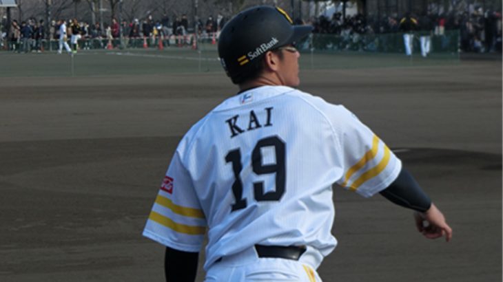 野村監督から託された背番号19を背負う甲斐拓也の地味だけどハードなトレーニング。