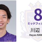 日本代表にも初選出された紫の大黒柱がスイス・グラスホッパーへ移籍！【川辺駿】